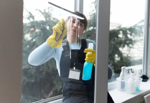 Nettoyage de vitres intérieures et extérieures à Cuts